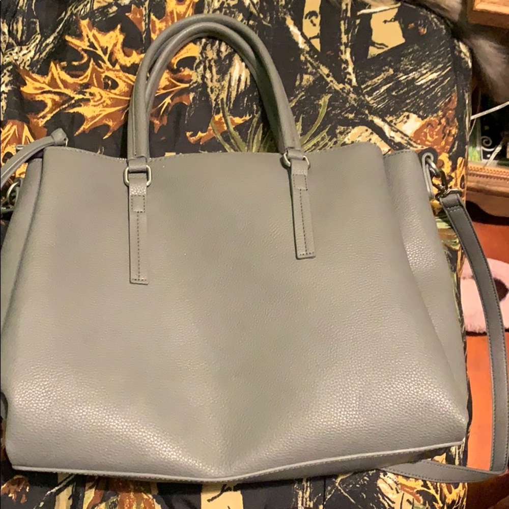 Grey purse